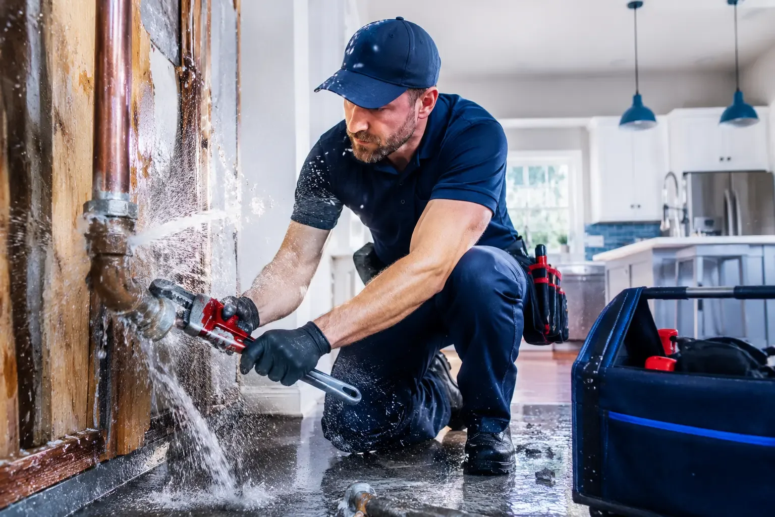 Local emergency pipe repair professionals in Greenville, VA